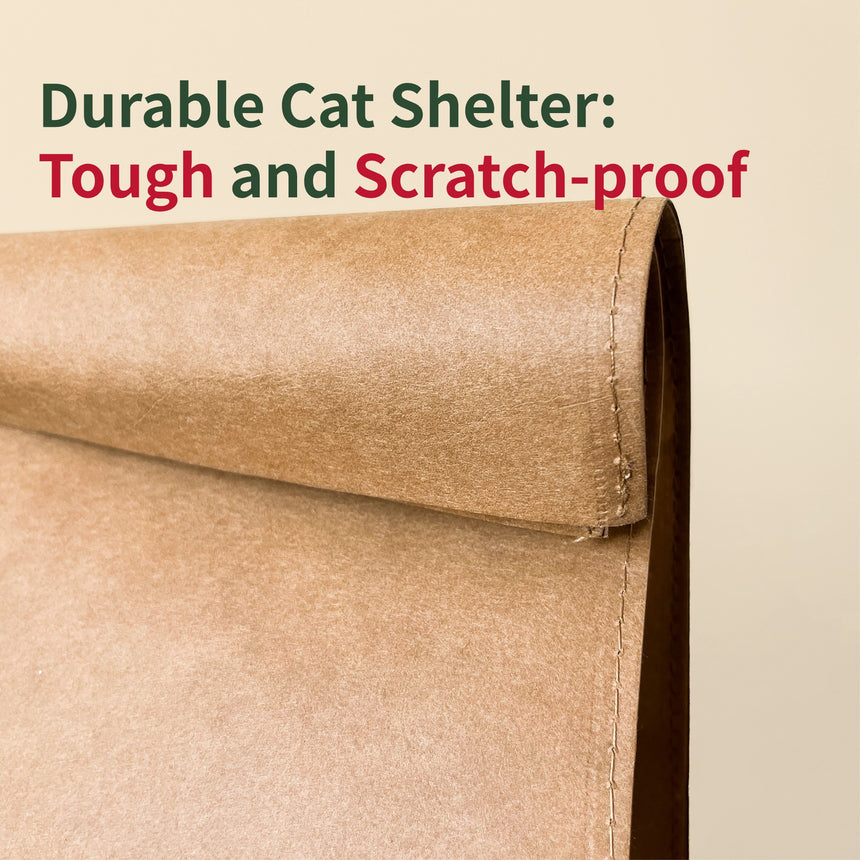 Kraft Paper Cat House