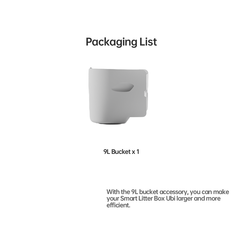 9L Bucket for Ubi